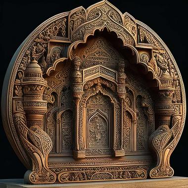 3D model Chiniot in Pakistan (STL)